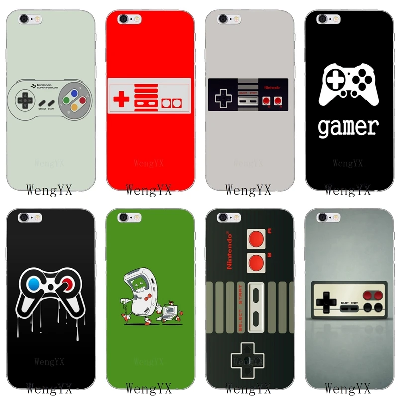 

funny Game Controller Retro Soft case For Huawei Honor 4c 5c 5x 6x V10 Y5 Y6 Y7 II Mate 7 8 9 10 P8 P9 P10 Lite plus 2017