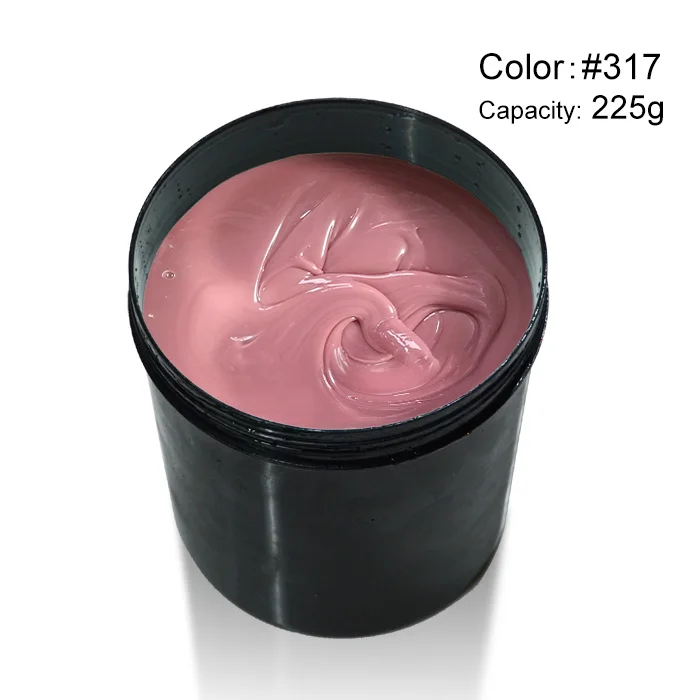 225 г 8 унций CANNI Camouflage thinn Jelly UV Soak Off 25 палочек УФ-гель для маникюра многофункциональные ногти прозрачный УФ-гель для ногтей - Цвет: 317