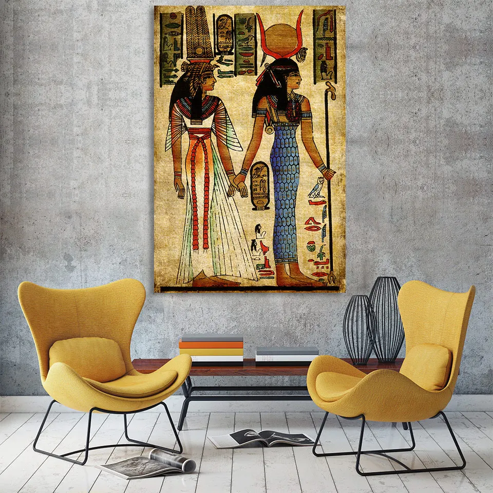 1-Pcs-Set-Framed-HD-Printed-Egypt-Pyramid-Murals-Wall-Art-Canvas-Pictures-For-Living-Room