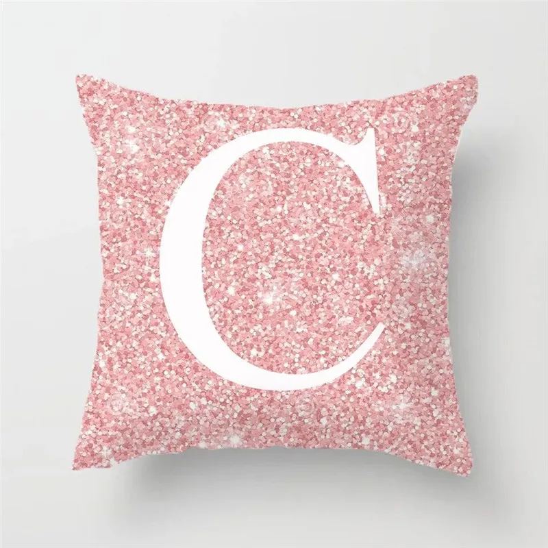 Letters Printed Cushion Covers Pink Pillow Cover Polyester Pillowcases Hot Decorative Pillows For Couch Cars Hot Gifts For Women Letters Printed Cushion Covers Pink Pillow Cover Polyester Pillowcases Hot Decorative Pillows For Couch Cars Hot Gifts For Women