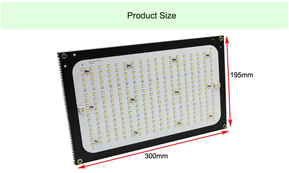 Низкая цена quantum наборы для плат samsung LM301B 3000 K/3000 K + 660nm 288 шт СВЕТОДИОДНЫЙ печатной платы 120 W 240 W с алюминиевым радиатором