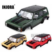 INJORA Painted Hard Plastic 313mm Wheelbase Cherokee Body Car Shell for 1/10 RC Crawler Axial SCX10 & SCX10 II 90046 90047