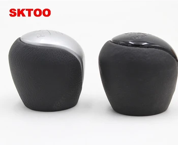 

SKTOO For Hyundai Yuet I30 Accent from Yafuruidi silver leather mahogany shift handball pure original