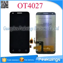 For Alcatel One Touch Pixi 3 4027 OT4027 Touch Screen Digitizer Panel with LCD Display Screen Assembly