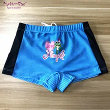Летние От 3 до 9 лет мальчика Плавание ming Мужские Шорты для купания пляжные шорты Детские мультфильм детей синий Плавание Пант шнурок для мальчиков трусы для серфинга ребенок Плавание одежда
