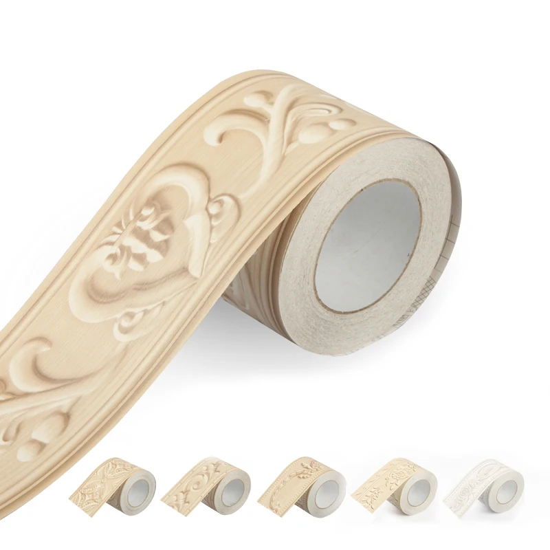 

Wallpaper Bathroom Toilet Corner Line Waist Self-adhesive Wall Stickers Waterproof Baseboard Kitchen The Anchor Line 1m long