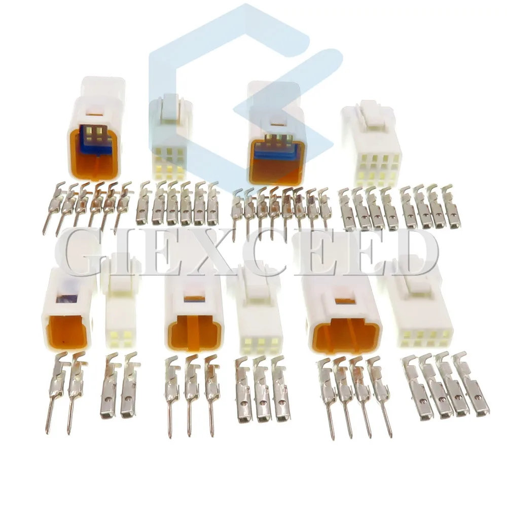 

1 Set 2.0mm Series 2/3/4/6/8 Pin Waterproof Automotive Connector Small Size Cable Plug For Auto Cars Motorcycles