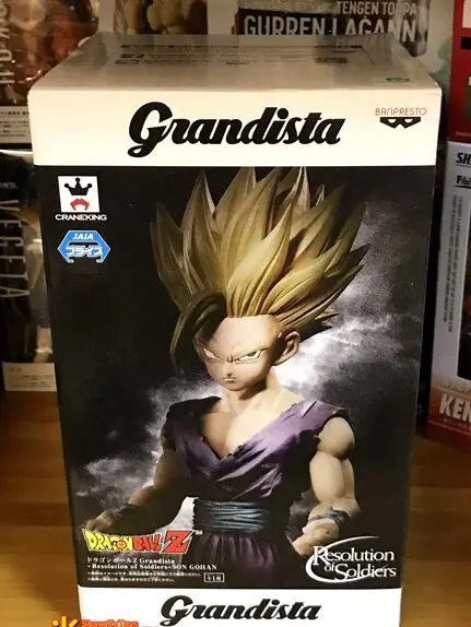 Banpresto Grandista ROS Son фигурка гохана разрешение солдат Dragon Ball Z фигурка модель игрушки