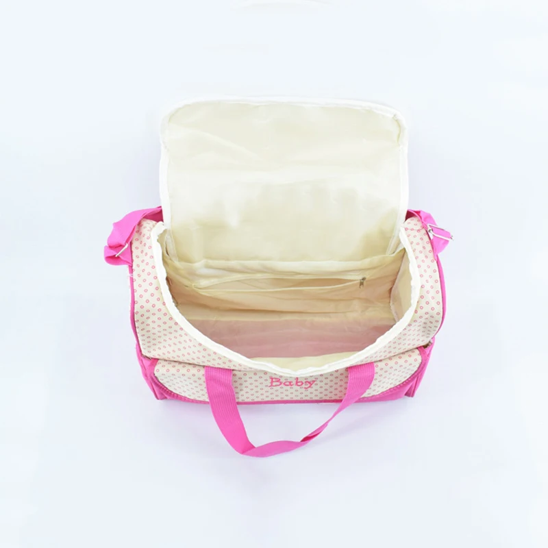 5pcs/set Baby Diaper Bag Large Capacity Organizer Bag Changing Nappy Bag For Baby Moms Maternity Bag