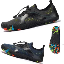 Аква обувь Летняя обувь женские дышащие пляжные тапочки обувь для верховой езды Мужская обувь для плавания носки для дайвинга Tenis Masculino