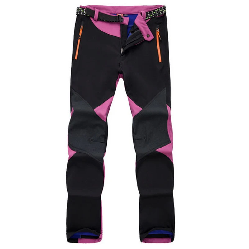 Mazerout mujer invierno trekking pantalones al aire libre Softshell impermeable Pantalones mujeres camping senderismo empalmados ropa térmica p60 Mazerout mujer invierno trekking pantalones al aire libre Softshell impermeable Pantalones mujeres camping senderismo empalmados ropa térmica p60