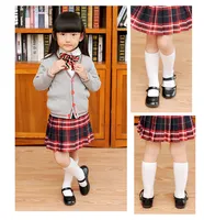 Kids Long Socks Knee High toddler Girls Boot Sock School colors socks boys and girls gray black white medium tube stockings 6