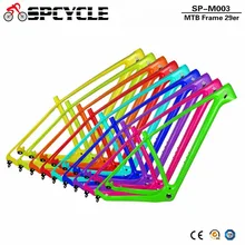 2018 New T1000 Carbon MTB Frame 29er Mountain Bike Carbon Frame BSA 68mm Bicycle Frames Compatible 142*12mm or 135*9mm