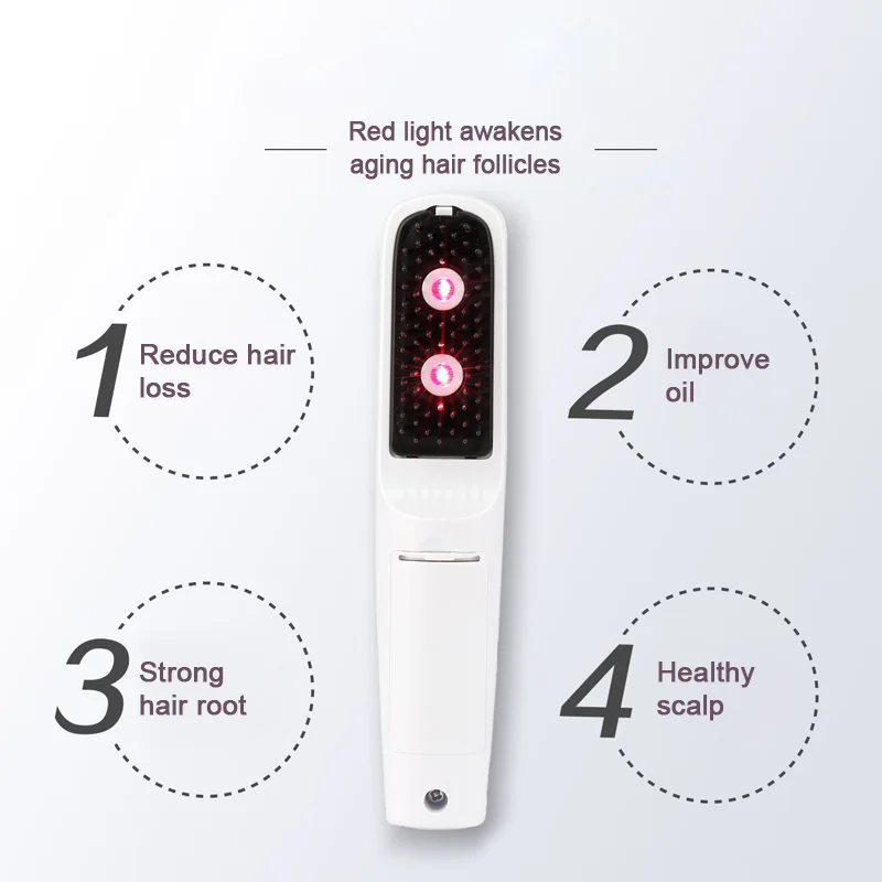Hair Care Red Light Laser Hair Growth Comb Brushes Grow Anti Loss Therapy Regrowth Device Machine Infrared Massager