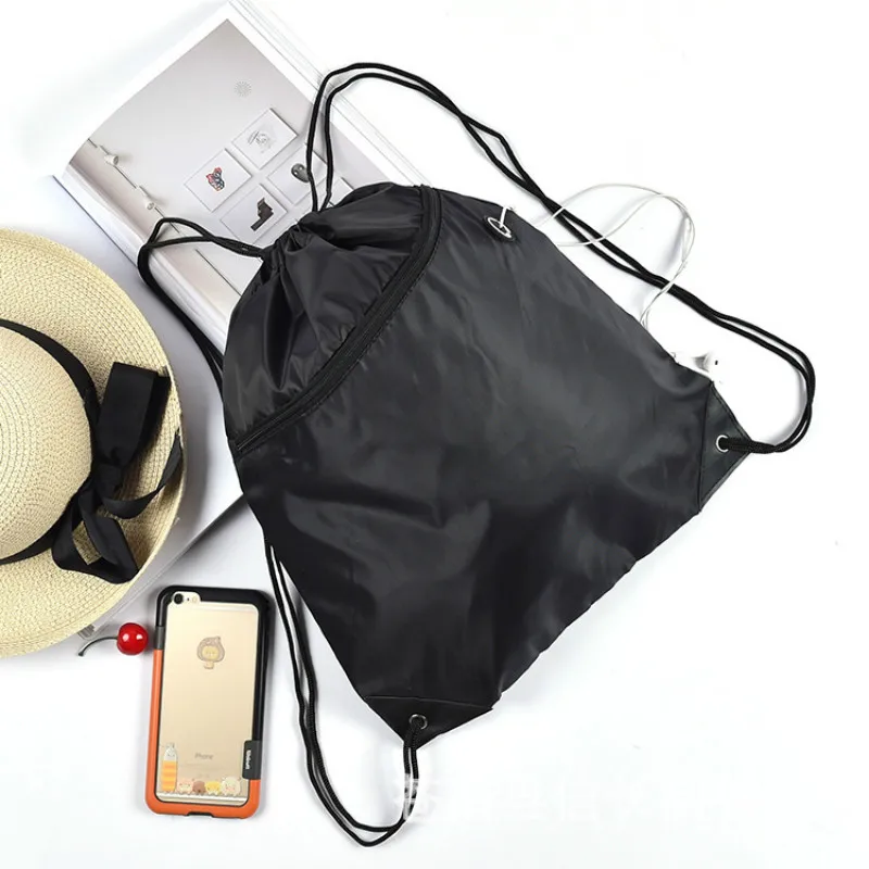 Многофункциональный водонепроницаемый рюкзак со шнурком обувь для мужчин и женщин молния мешок пыли спортивный рюкзак на шнурках для