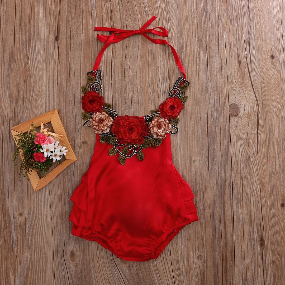 2019 New Newborn Toddler Baby Girl Floral Romper Jumpsuit Bodysuit Outfit Sunsuit Clothes  Toddler Girl Clothes  Thanksgiving