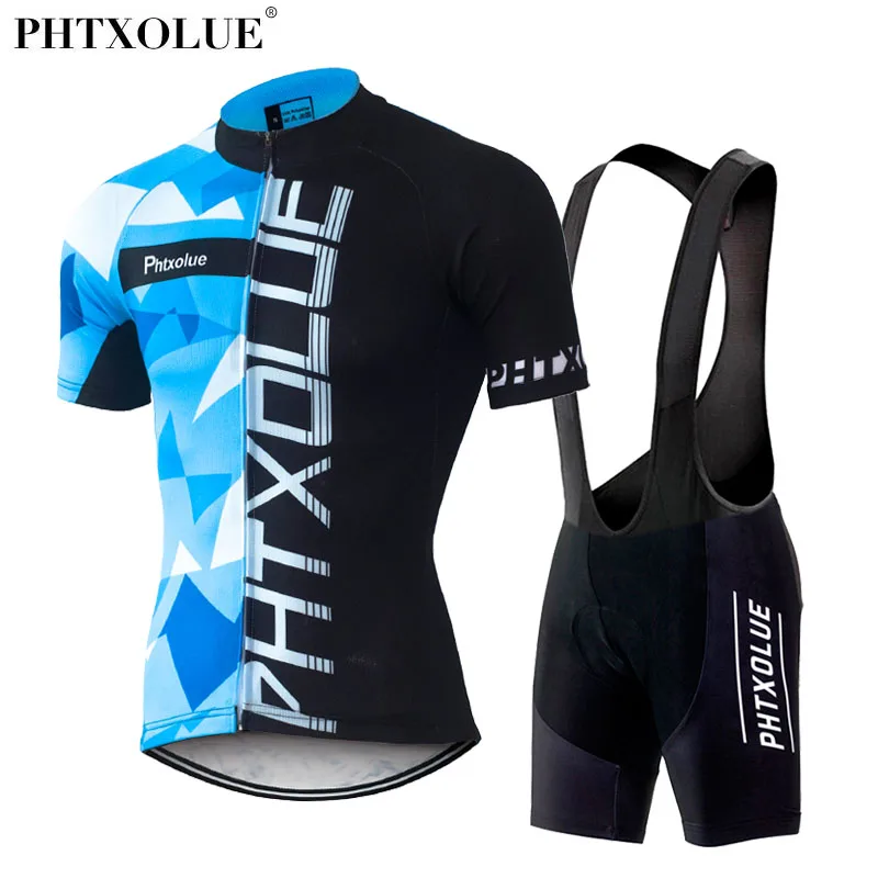 

Phtxolue Cycling Clothing 2019 Breathable Quick Dry Bicycle Jersey Set Kit Bike Bicycle Maillot Cycling Clothes Men/Bicycle
