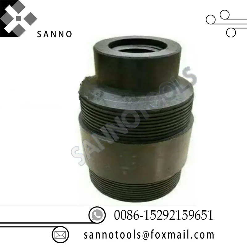 Settling tube head twin wire joint casing core barrel and sediment tube threads suitable for D50 drill pipe and D42 drill