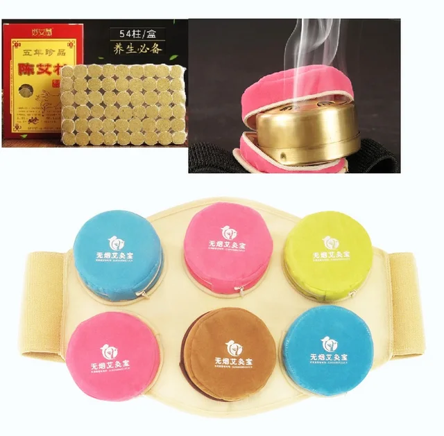 Detachable high quality pure Copper moxibustion box portable