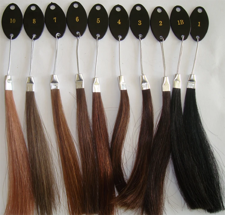 Great Lengths Hair Extensions Color Chart