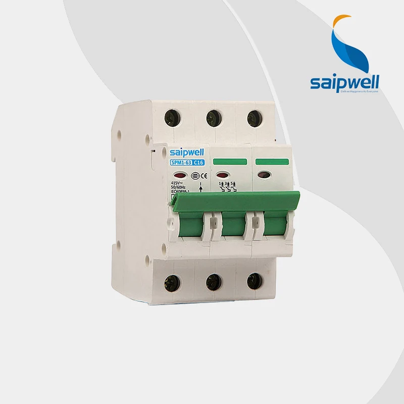 

Wholesale SPM1-3-63 C16 3-POLE 230/400V motor protection electronic circuit breaker automatic reset distribucion electrica