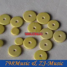 5 наборов 16 шт подушечки для флейты-музыкальные инструменты Аксессуары Закрытые Флейта с отверстиями кожаные накладки для C ноги закрытые Флейта с отверстиями-16 Флейта с отверстиями