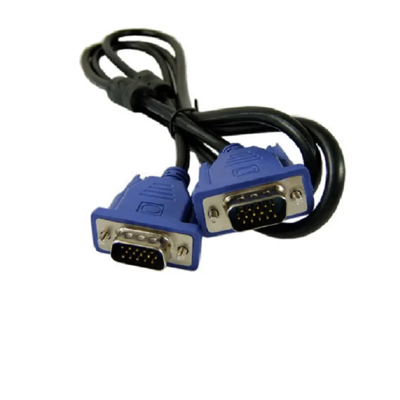 20pcs/lot 3m SVGA VGA Monitor M/M Male To Male Extension Cable free Shipping by DHL/ups/TNT/Fedex