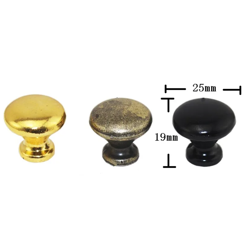 Modern Mushroom Handle Alloy Knobs and Mini Handles Door Handle