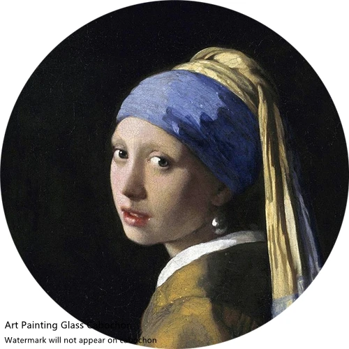 20 шт 12~ 40 мм художника Johannes Vermeer художественная коллекция картин леди письма стекло кабошон DIY ювелирных изделий