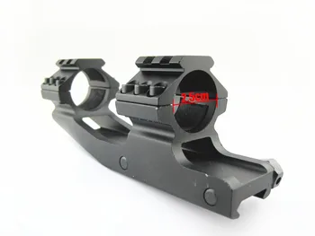 

hunting scope mount Tri-Side Rail extend 25.4 mm Riflescope Mount for weaver Base