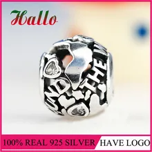 Путешествия по всему миру Шарм Бусины Подходят Браслет argent 925 бусины для изготовления ювелирных изделий Серебро 925 ювелирные изделия