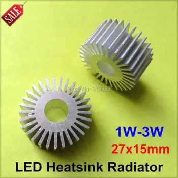 

50pcs/lot LED Aluminum Heatsink LED Radiator For 1W 3W High Power Lamp DIY LED Cooler dissipador de calor UFO PCB Radiator