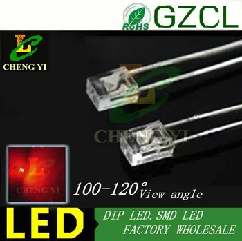 

1000PCS Free shipping 2X3X4mm RED DIP LED rectangle package 234 LED LIGHT DIODE 625-630nm 15-20mA(CE&Rosh)