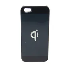 QI Стандартный беспроводной зарядный приемник защитный чехол тонкий чехол для Apple Iphone 5 5S PC материал