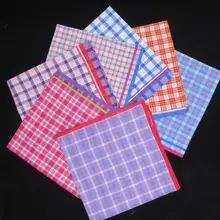 5 шт плед платок Для женщин хлопок Дамские платки 43 см для ухода за ребенком для мам нагрудный платок Woven mouchoir femmes guardanapo zakdoek H19