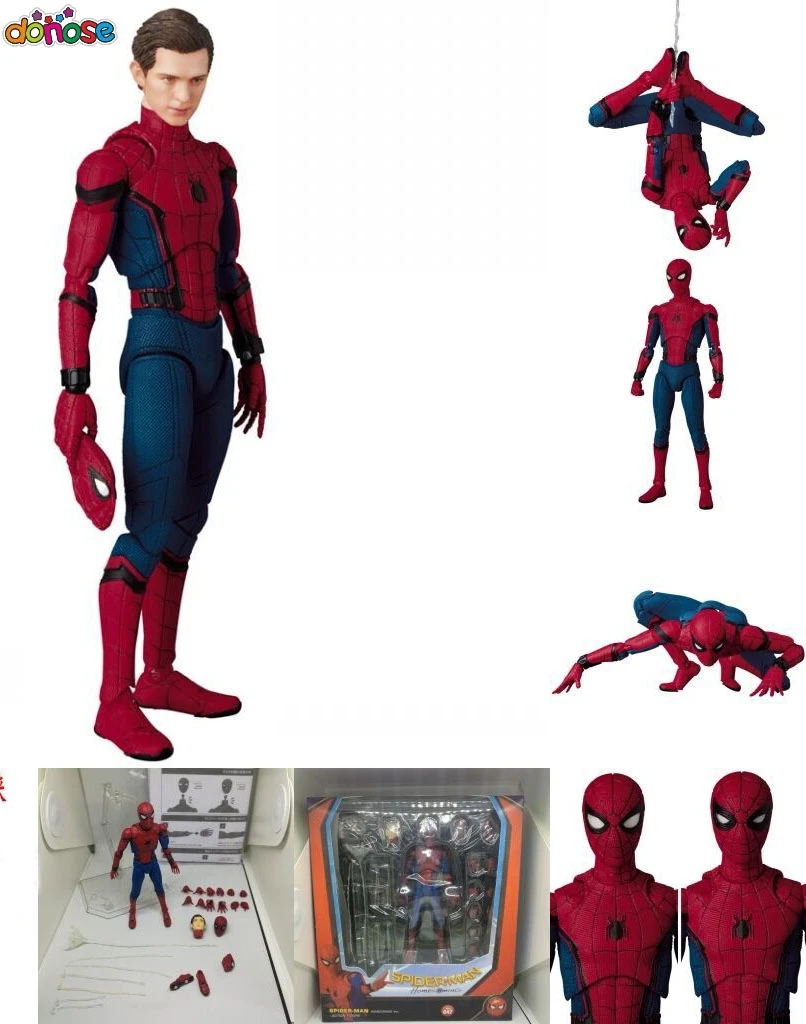 

The Amazing Spiderman Variant Figure Film Version Spider Man Peter Parker PVC Action Figure Collection Model Kids Toy
