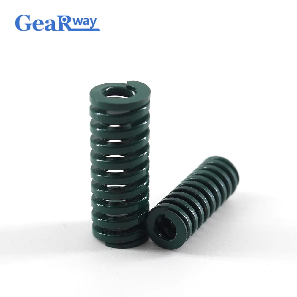 Gearway 4 шт. зеленая Высечка Весна 28% компрессионное отношение Пружина сжатия