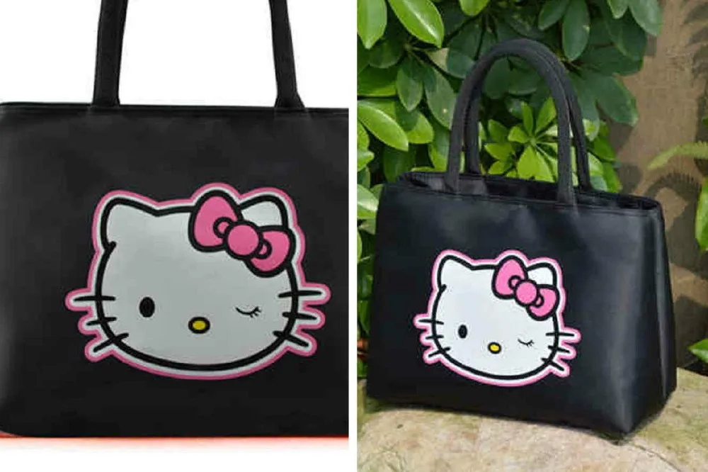 

New Hello kitty Hand Bag Tote bag Purse yey-66572