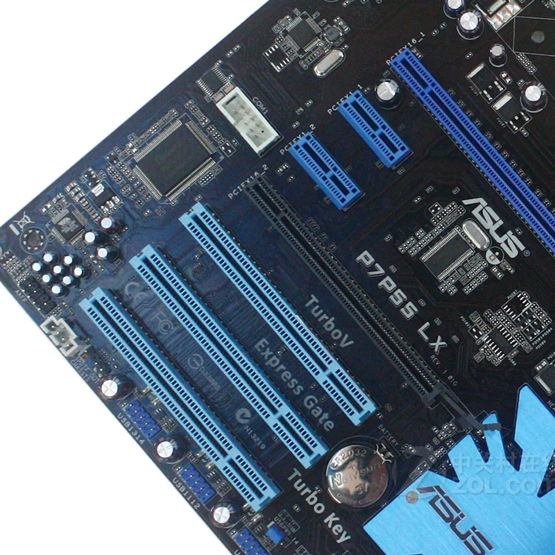 Материнская плата ASUS P7P55 LX LGA 1156 DDR3 16 Гб для Intel P55 десктопная материнская системная