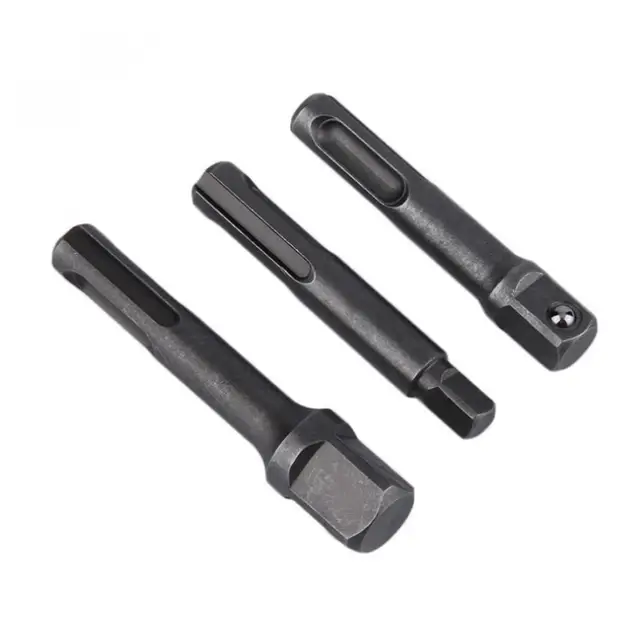 Best Price 3PC SDS Plus Socket Driver Set Drills Drill Bit Adaptor 0.6cm 1cm 1.3cm