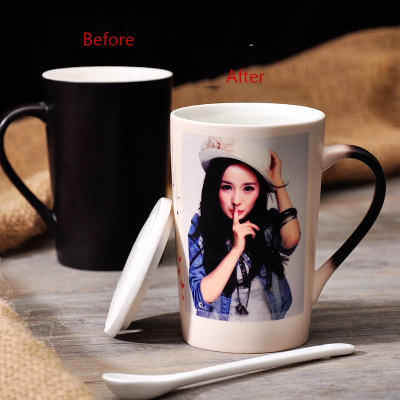 Buy SPSCO 450ML color changing magic mug heat