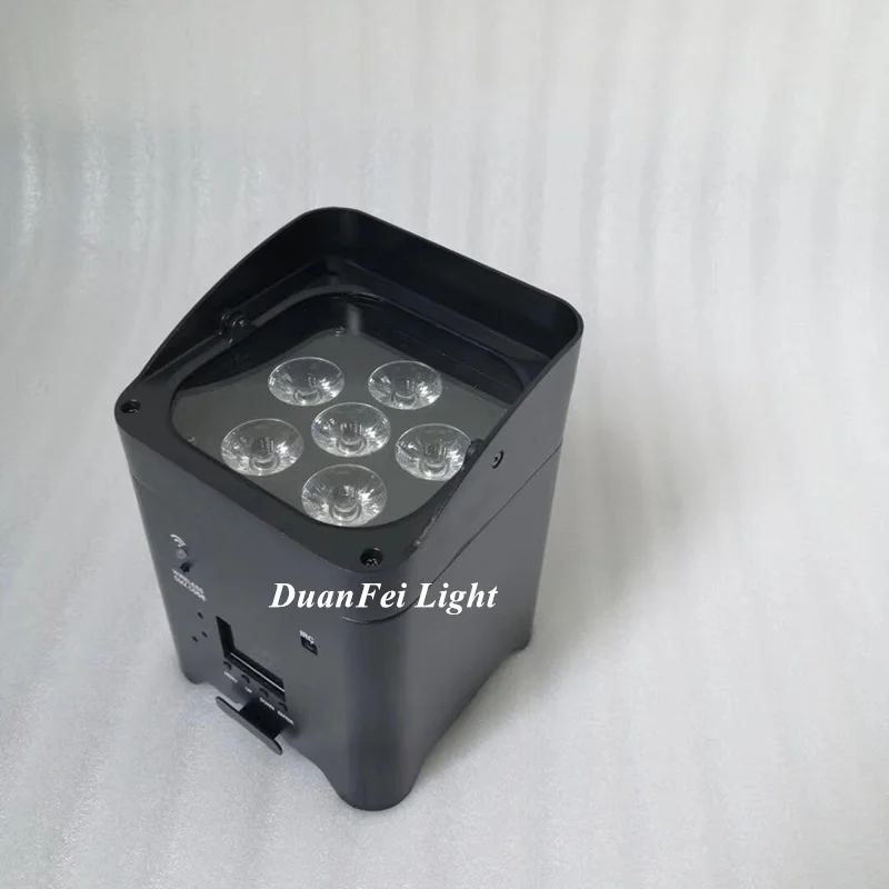 6 led battery par