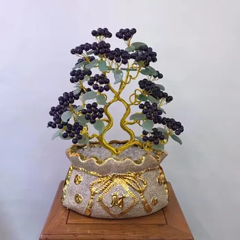 

Lovely and sweet natural amethyst quartz crystal wedding tree for decoration