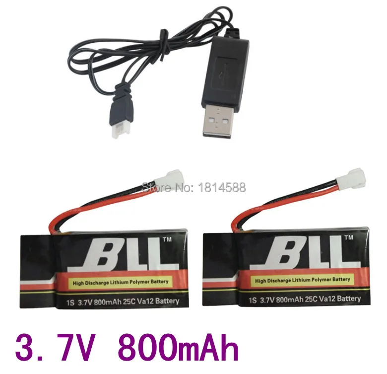 

Syma X5 X5C X5S X5SC X5SW X5C-1 V931 H5C K300 CX-30 CX-30W quadrocopter 3.7V 800mAh lithium battery + USB Kit 2 Charging Cable