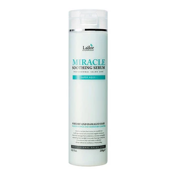 

LADOR Miracle Soothing Serum 250g Repairs Damage Restore Soft Hair Moisturizing All Hair Types Keratin Hair & Scalp Treatment