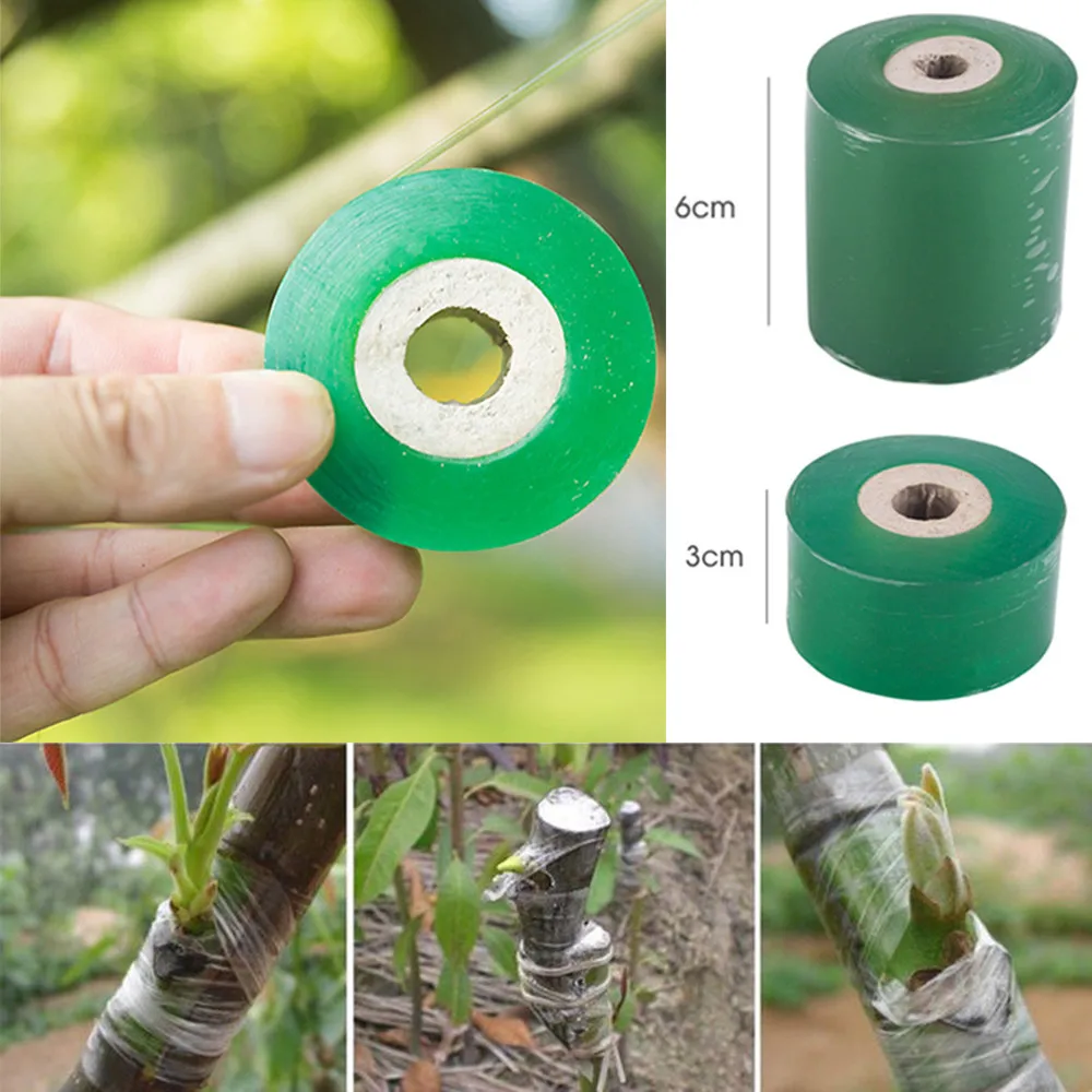 Grafting Film Waterproof Grafting Tape Graft Membrane Garden Bind Belt Green Eco-friendly Gardening Accessories #4p08 (1)