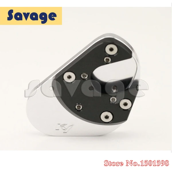 

CNC Side Kickstand Stand Extension Plate For KAWASAKI Z250 Z750 Z800 Z1000