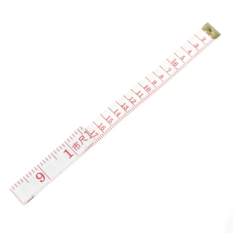Soft Plastic Ruler Tailor Sewing Cloth Measure Tape 150cm*0.18cm