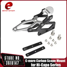 Элемент Airsoft acce C-более углерода сфера для Hi-Capa серии Алюминий крепление углерода Волокно боковой пластины ex237