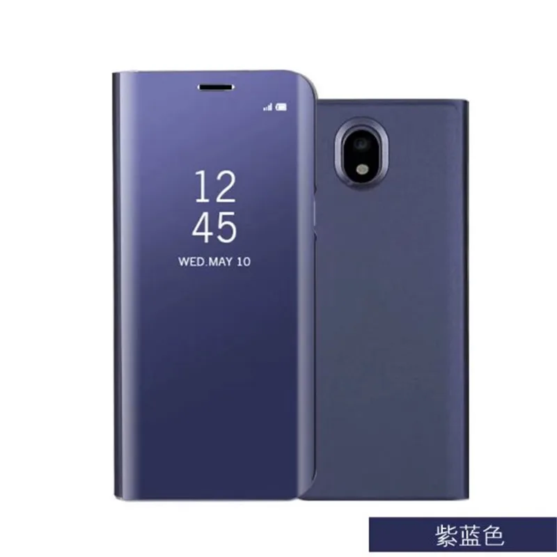 Чехол для Samsung Galaxy J7 2017 / Pro роскошный умный зеркальный откидной телефона J 7 (7)